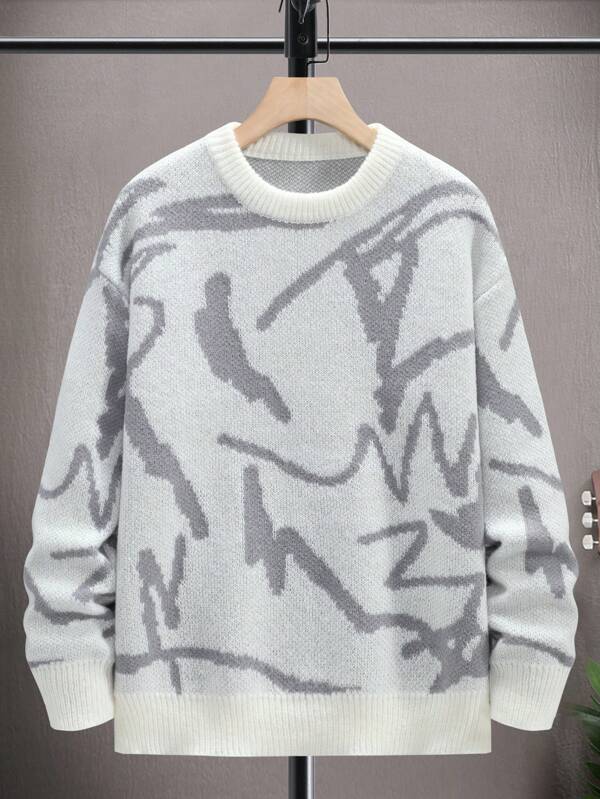 Graffiti Streetwear Mannen Sweater