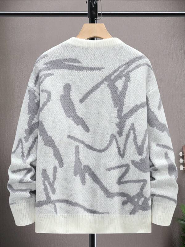 Graffiti Streetwear Mannen Sweater