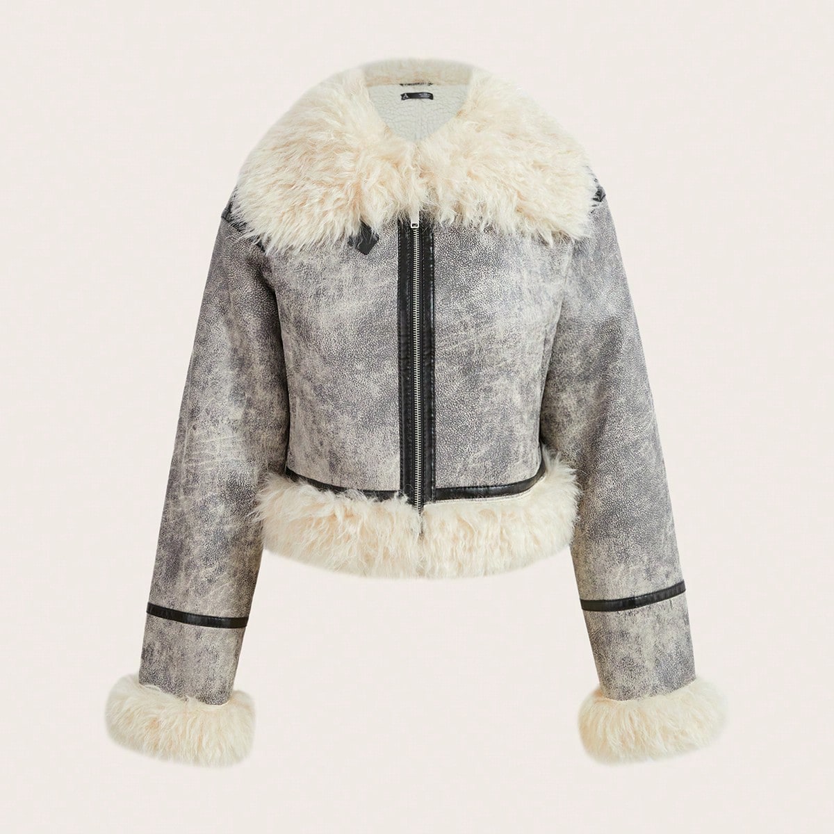 Faux Fur Elegante Dames Winterjas