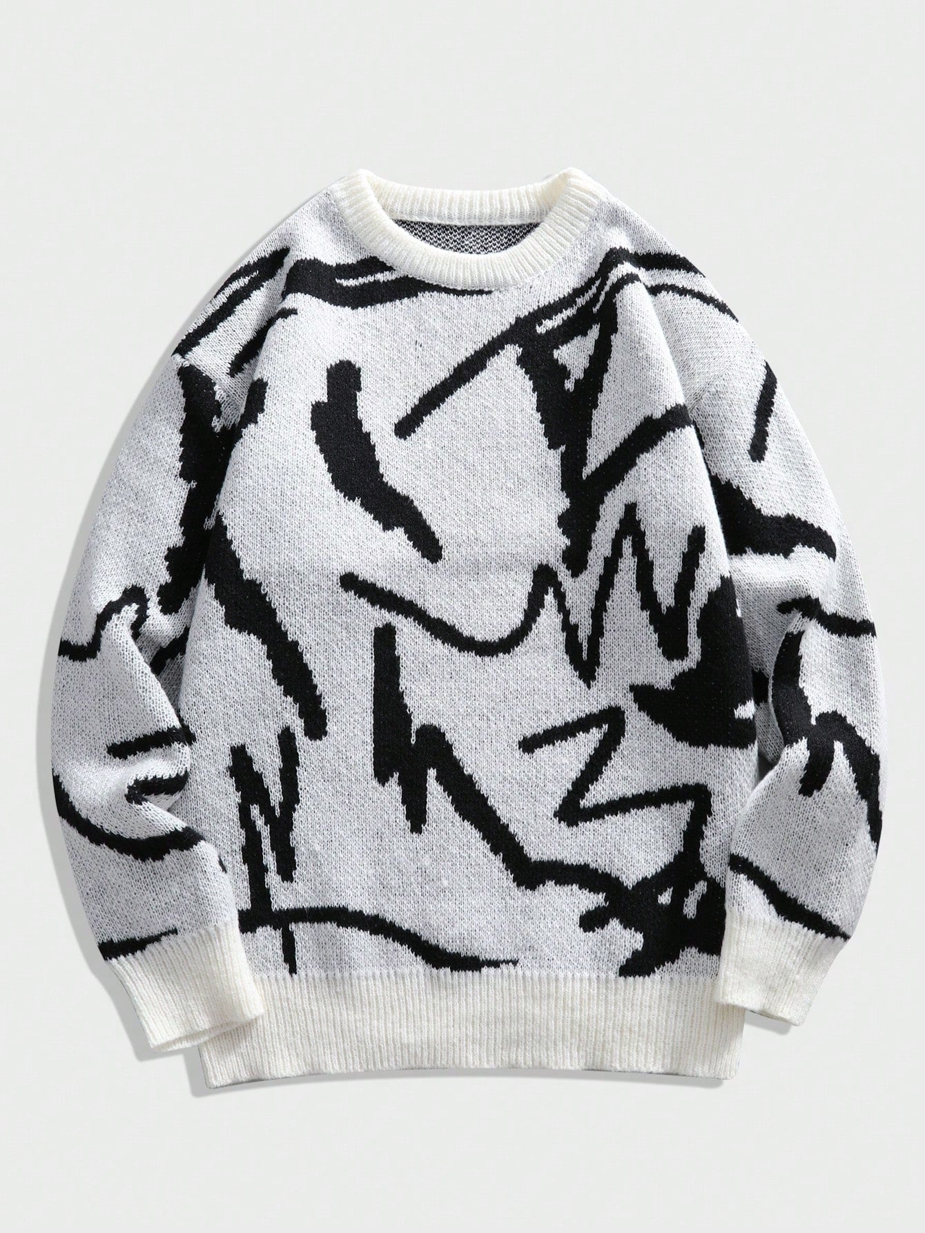 Graffiti Streetwear Mannen Sweater