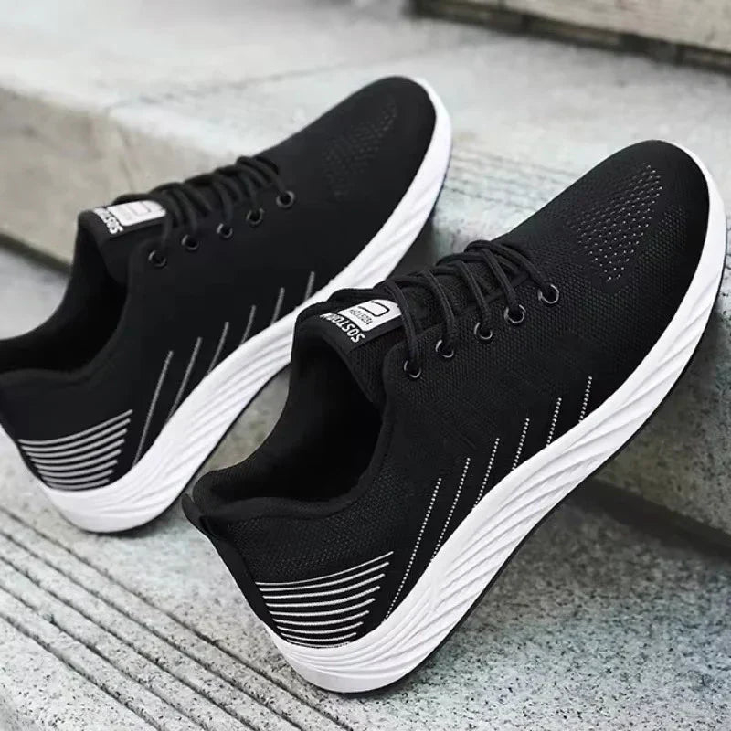 Moderne Mannen Sneakers - Antislip En Ademend