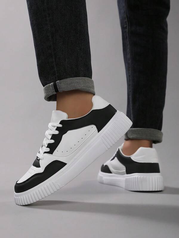 Unisex Sneakers Platte Zool - Ademend En Comfortabel