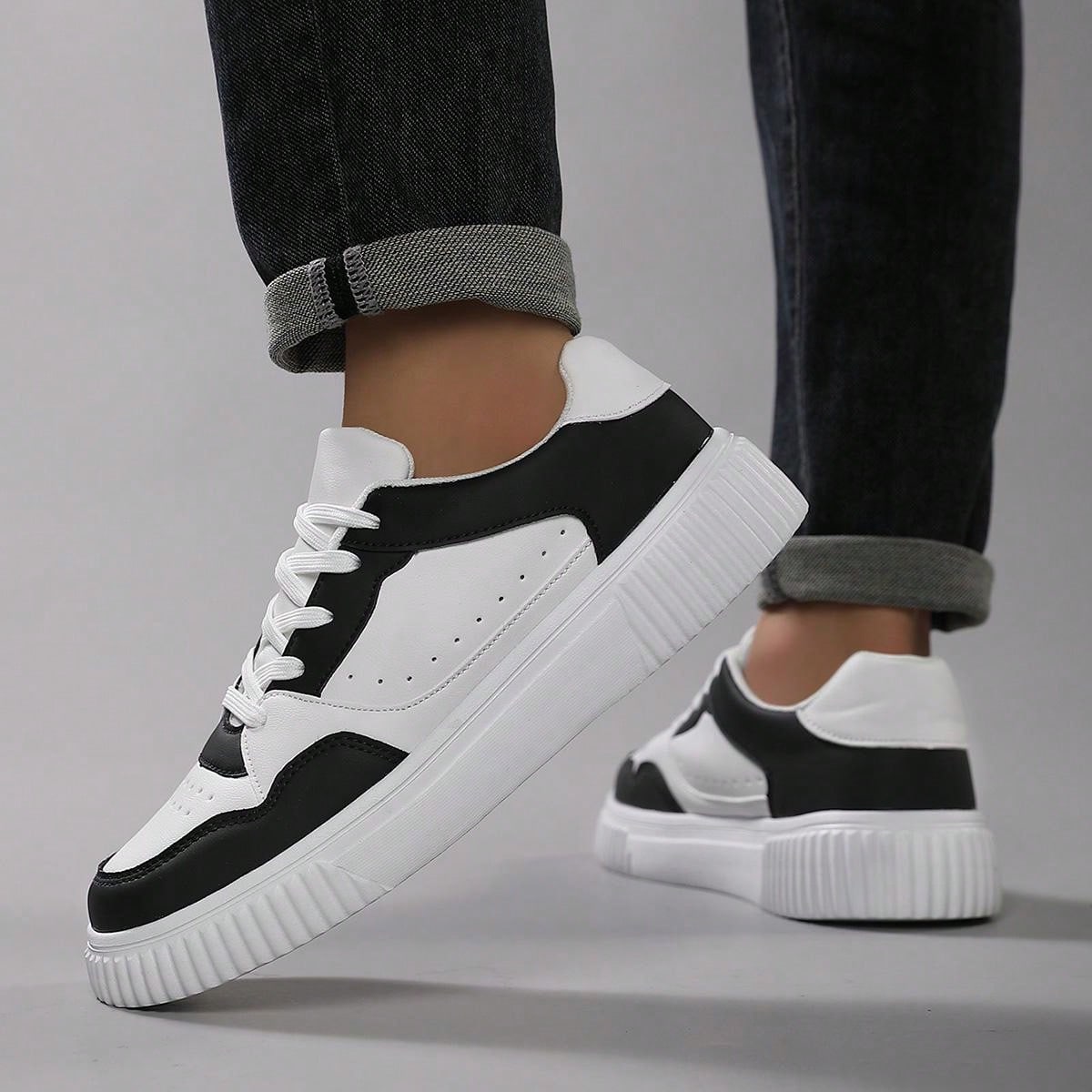 Unisex Sneakers Platte Zool - Ademend En Comfortabel