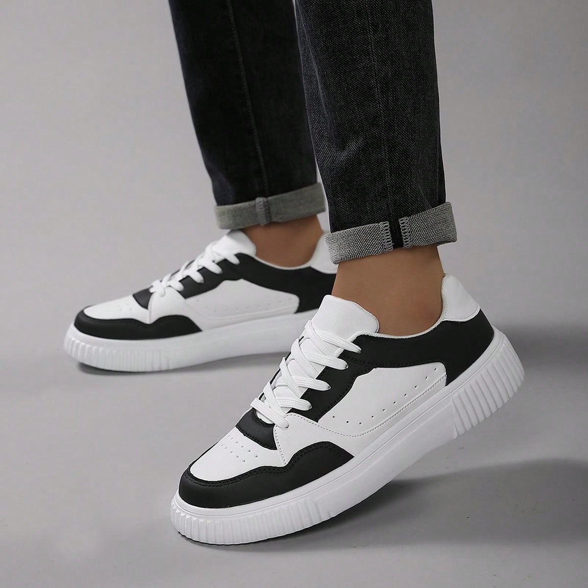 Unisex Sneakers Platte Zool - Ademend En Comfortabel