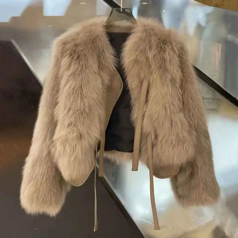 Faux Fur Fashion Damesjas