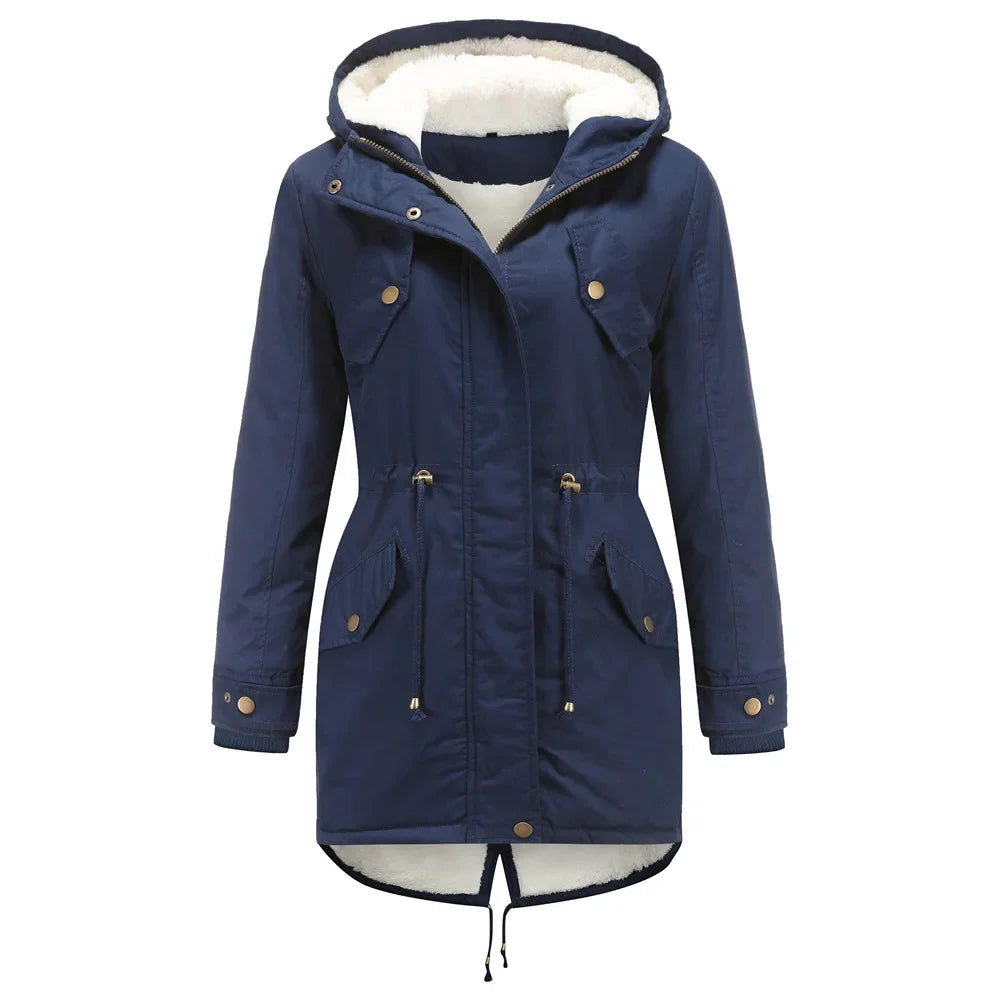 Winter Dames Parka - Fleecevoering En Waterafstotend