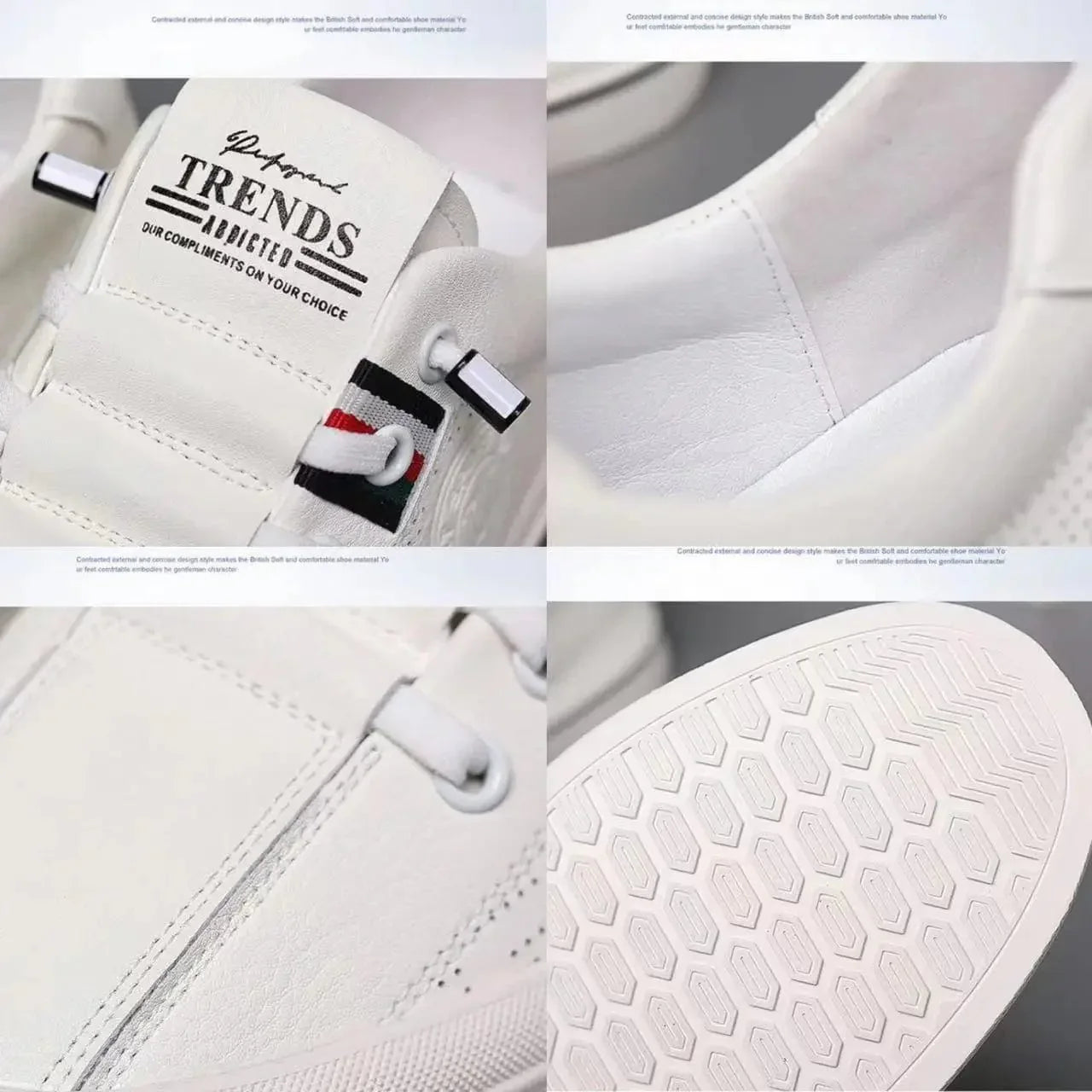 Moderne Heren Sneakers - Ademend En Vochtabsorberend