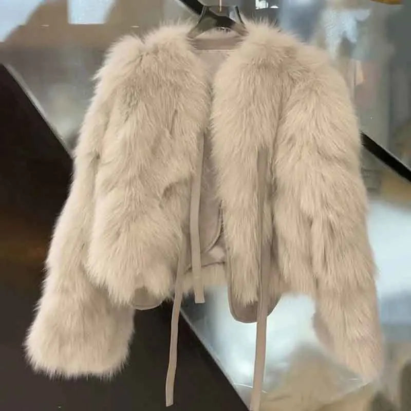 Faux Fur Fashion Damesjas