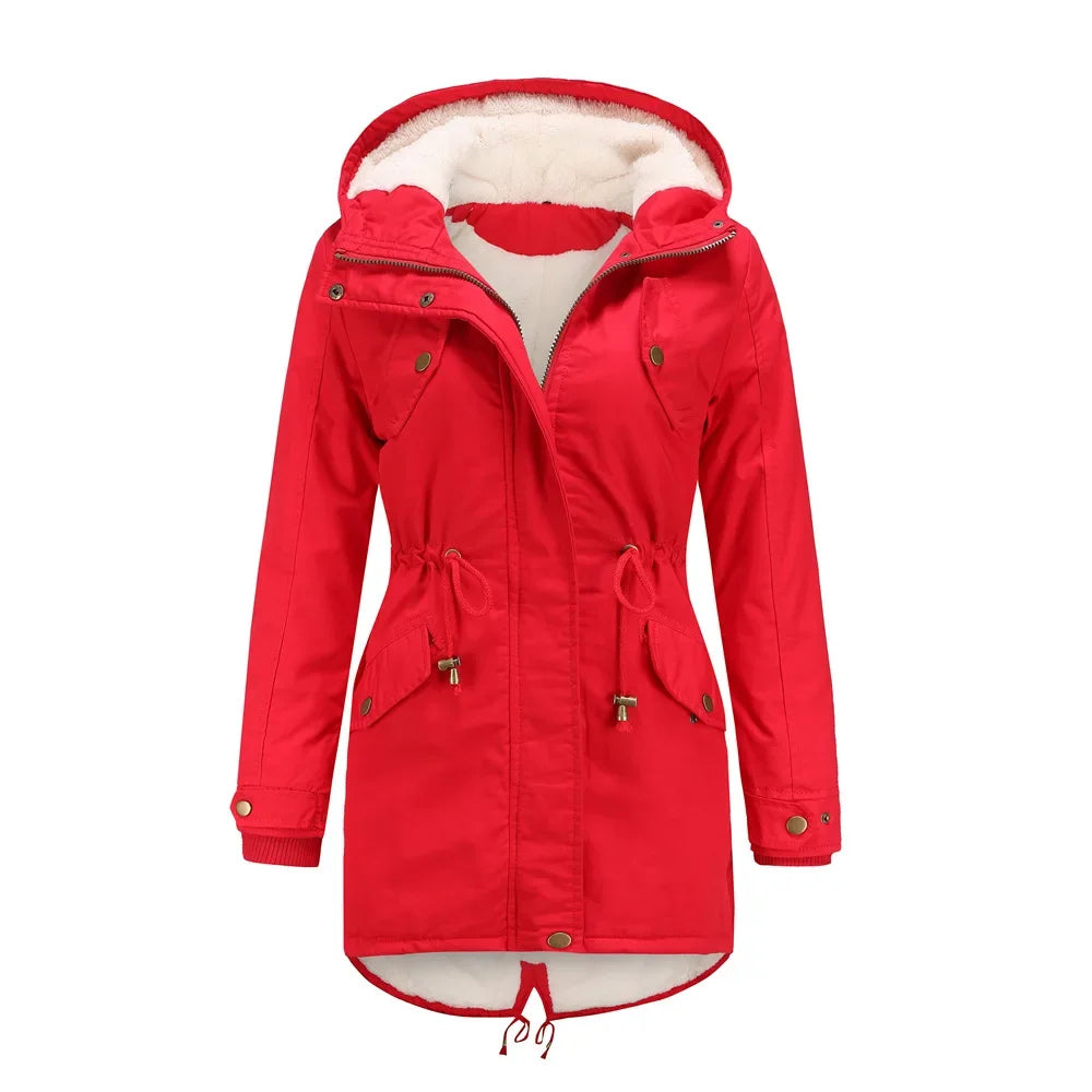 Winter Dames Parka - Fleecevoering En Waterafstotend