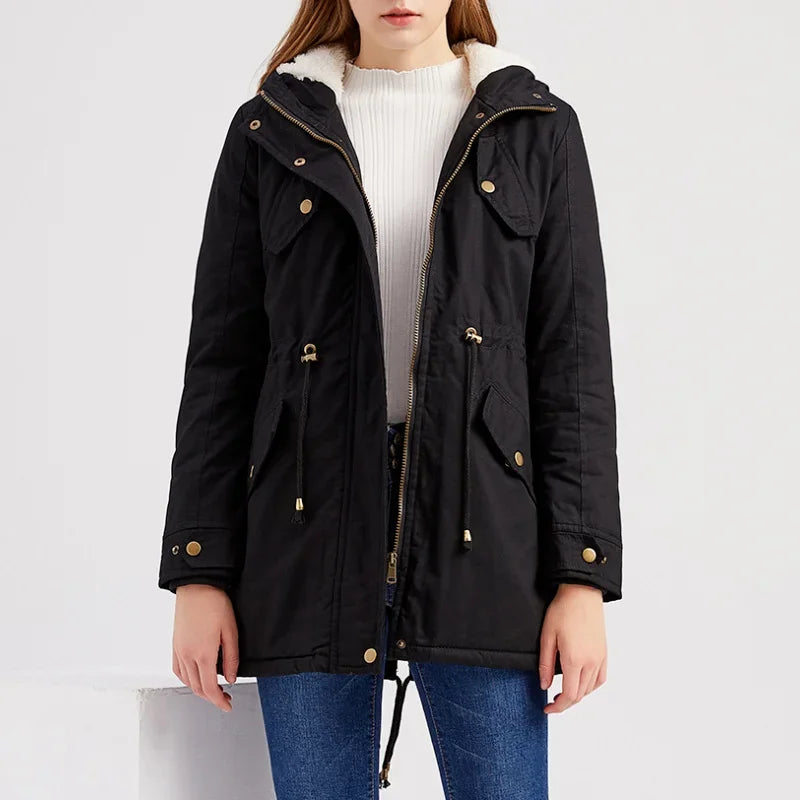 Winter Dames Parka - Fleecevoering En Waterafstotend