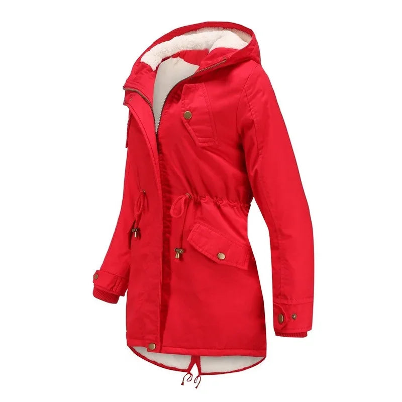 Winter Dames Parka - Fleecevoering En Waterafstotend