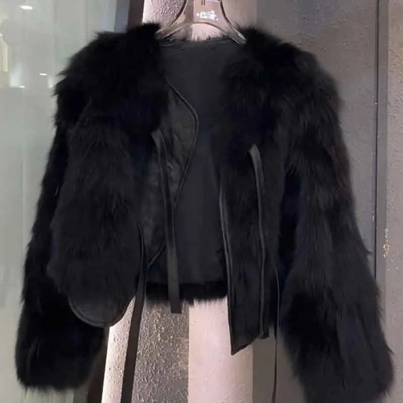 Faux Fur Fashion Damesjas