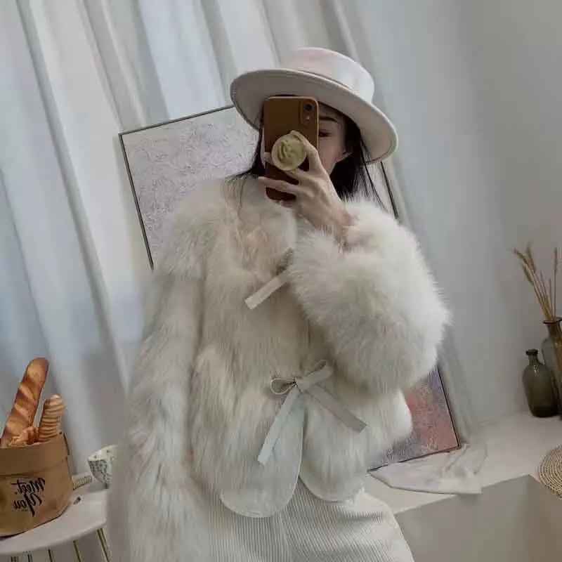 Faux Fur Fashion Damesjas