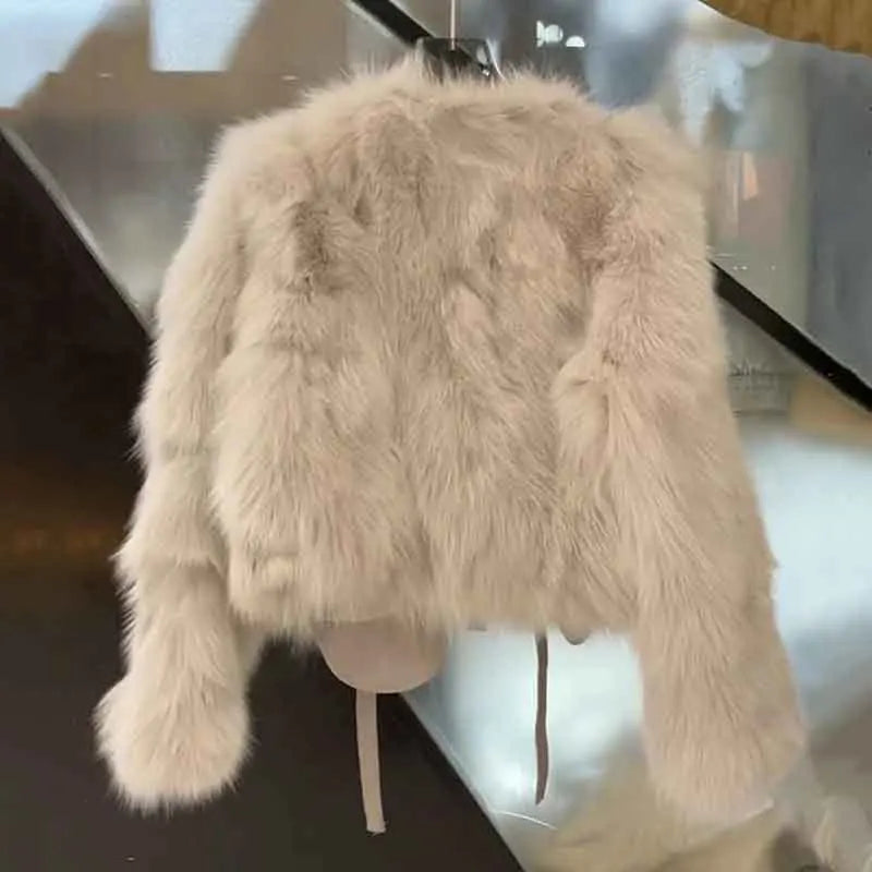 Faux Fur Fashion Damesjas