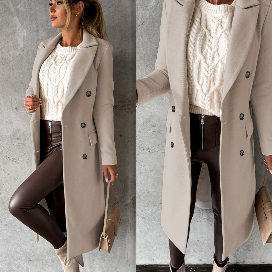 Stijlvolle Wintertrenchcoat voor dames