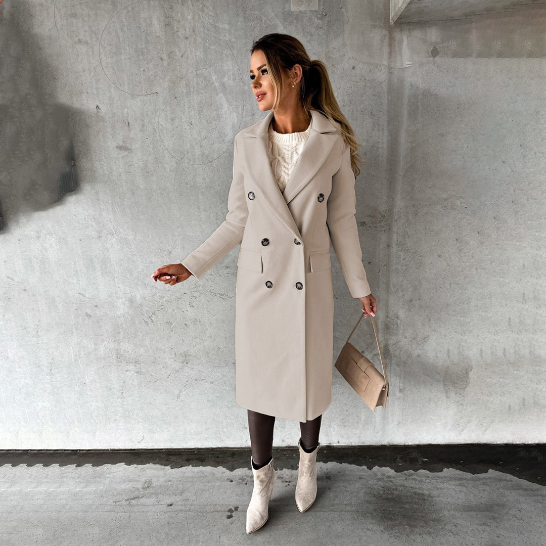 Stijlvolle Wintertrenchcoat voor dames