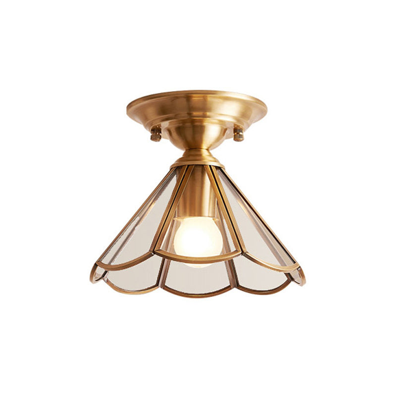 Amerikaanse Vintage Koper Hanglamp - Elegante Verlichting