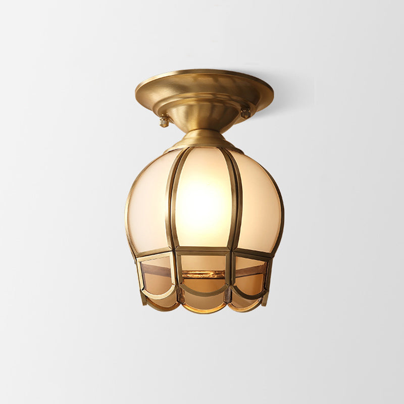 Amerikaanse Vintage Koper Hanglamp - Elegante Verlichting